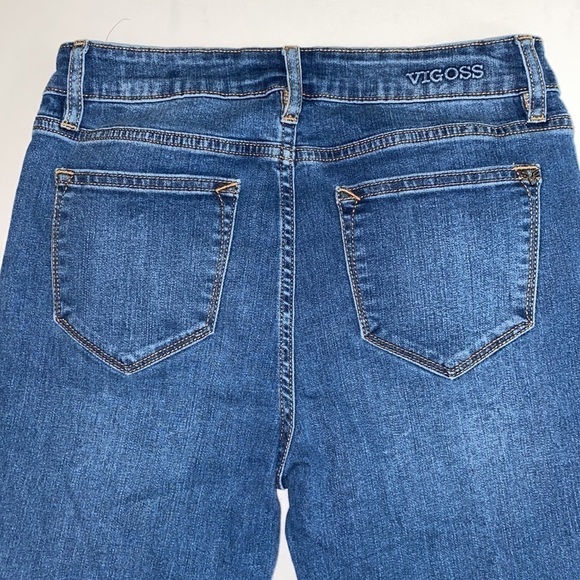 Vigoss ACE SKINNY button fly skinny jeans. High rise 26 x 28 - Picture 8 of 12
